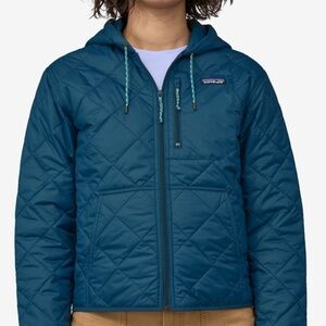Patagonia Diamond Quilted Bomber Jacket Hoody XL